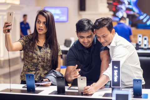 삼성전자, 인도에 모바일 체험 스토어 삼성 오페라 하우스 개관